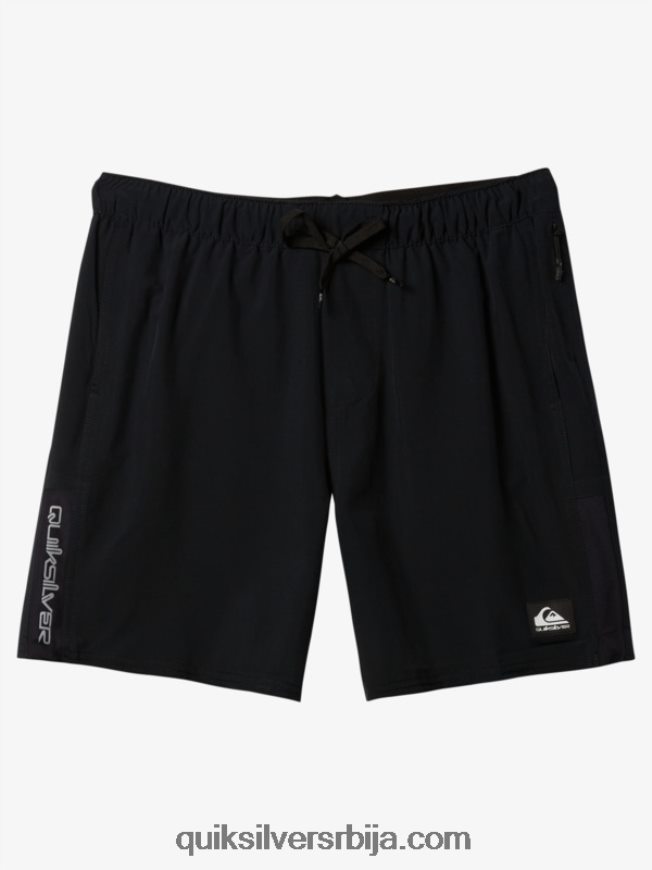 мушкарци Quiksilver омни стретцх 17 шорц за тренинг црн Z824VN827