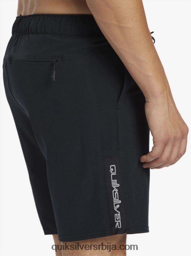 мушкарци Quiksilver омни стретцх 17 шорц за тренинг црн Z824VN827