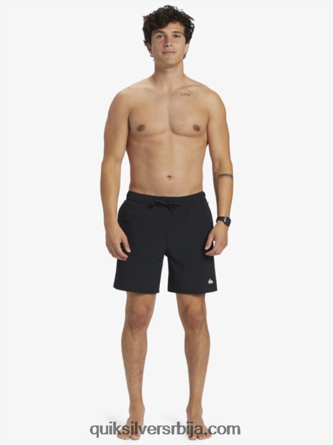 мушкарци Quiksilver омни стретцх 17 шорц за тренинг црн Z824VN827