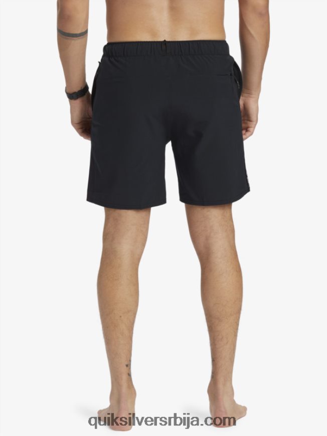 мушкарци Quiksilver омни стретцх 17 шорц за тренинг црн Z824VN827