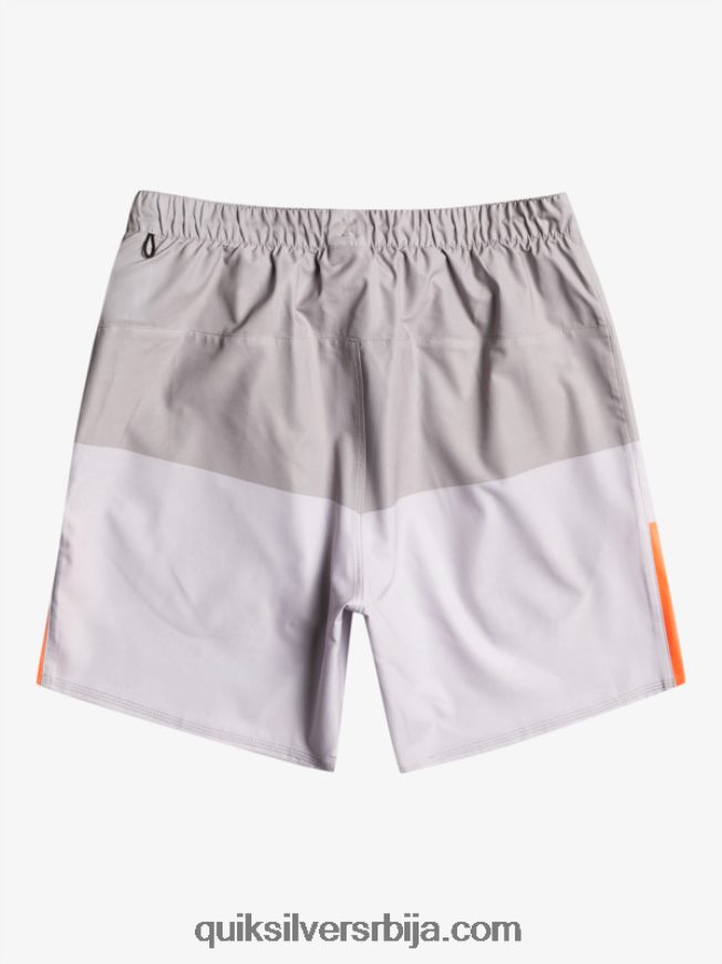 мушкарци Quiksilver омни стретцх 17 шорц за тренинг сивољубичаста Z824VN828