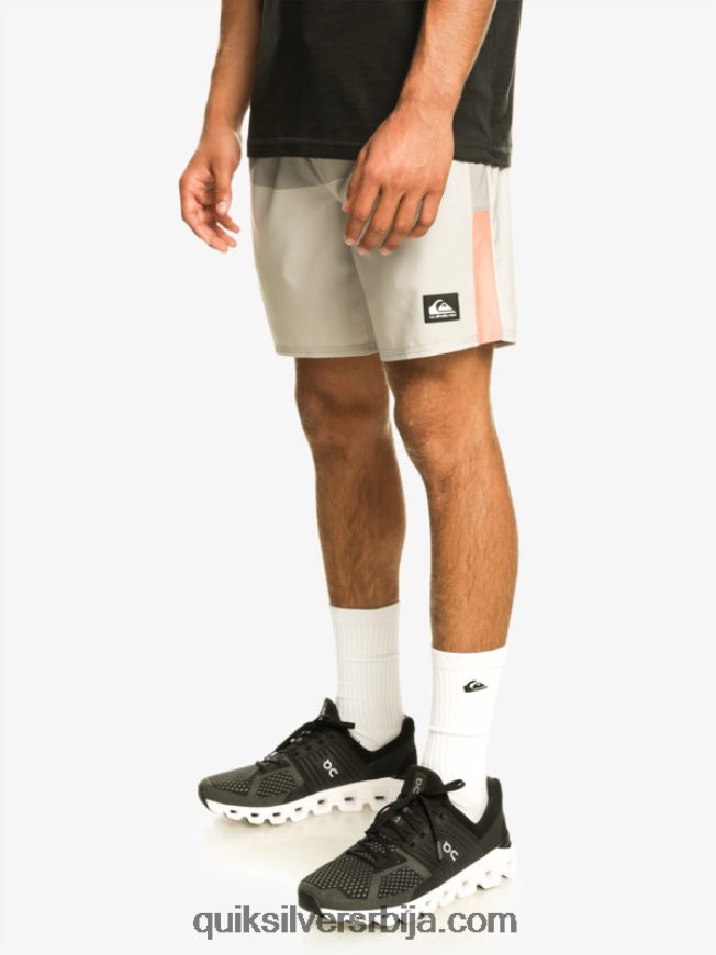 мушкарци Quiksilver омни стретцх 17 шорц за тренинг сивољубичаста Z824VN828