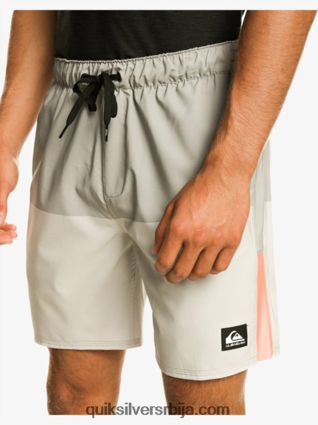 мушкарци Quiksilver омни стретцх 17 шорц за тренинг сивољубичаста Z824VN828