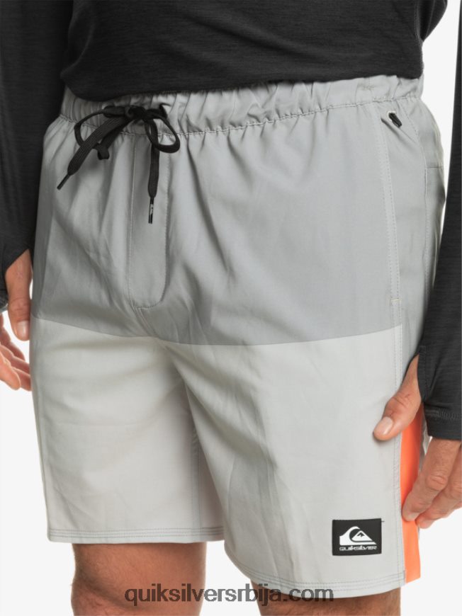 мушкарци Quiksilver омни стретцх 17 шорц за тренинг сивољубичаста Z824VN828