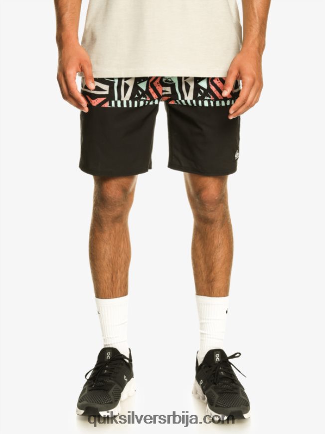 мушкарци Quiksilver омни стретцх 17 шорц за тренинг црн Z824VN829