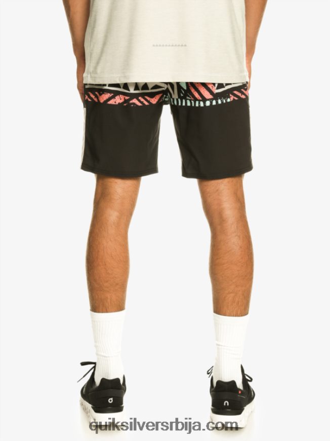 мушкарци Quiksilver омни стретцх 17 шорц за тренинг црн Z824VN829