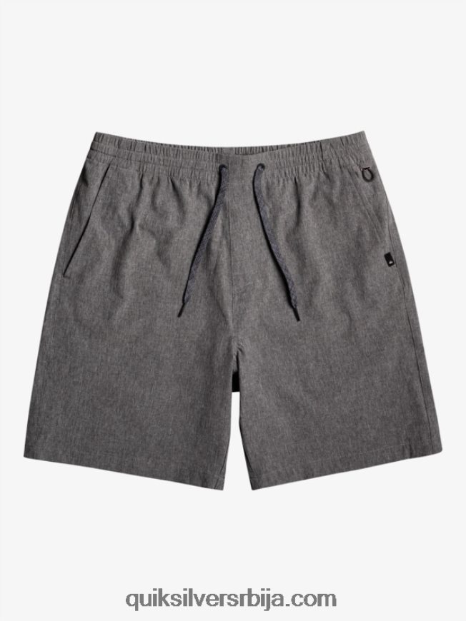 мушкарци Quiksilver еластичне хеатхер ампхибиан 18 хибрид шорц црн Z824VN1664