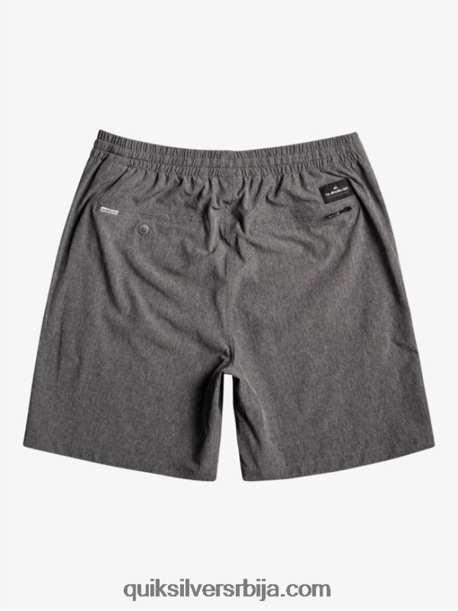 мушкарци Quiksilver еластичне хеатхер ампхибиан 18 хибрид шорц црн Z824VN1664