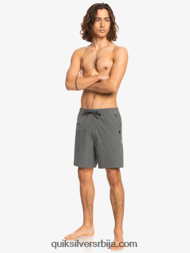 мушкарци Quiksilver еластичне хеатхер ампхибиан 18 хибрид шорц црн Z824VN1664