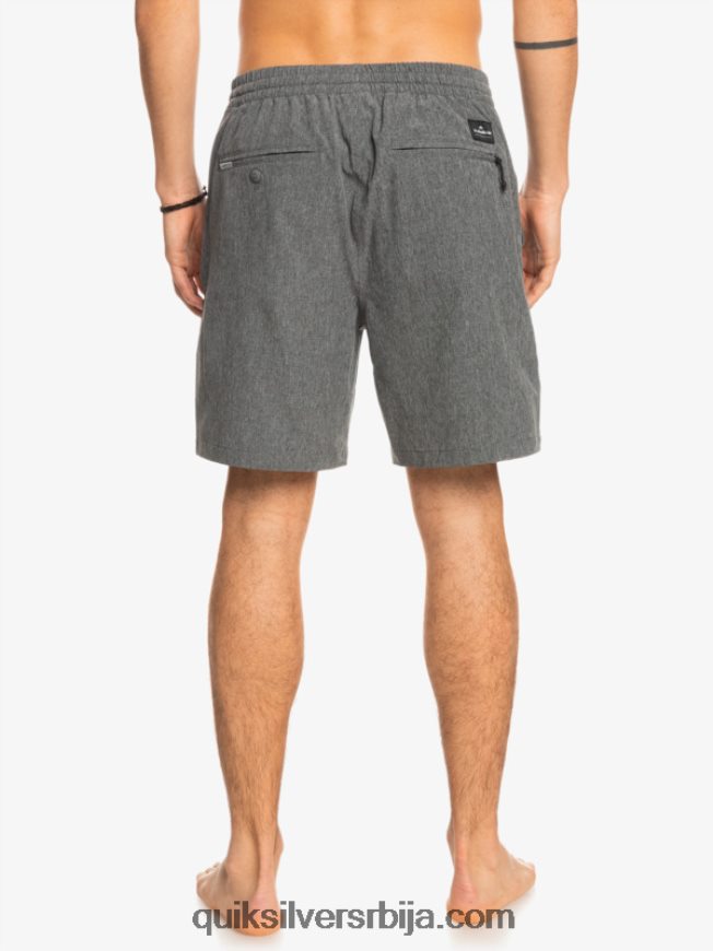 мушкарци Quiksilver еластичне хеатхер ампхибиан 18 хибрид шорц црн Z824VN1664
