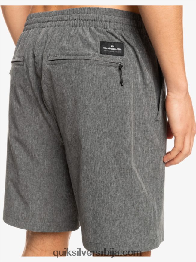 мушкарци Quiksilver еластичне хеатхер ампхибиан 18 хибрид шорц црн Z824VN1664