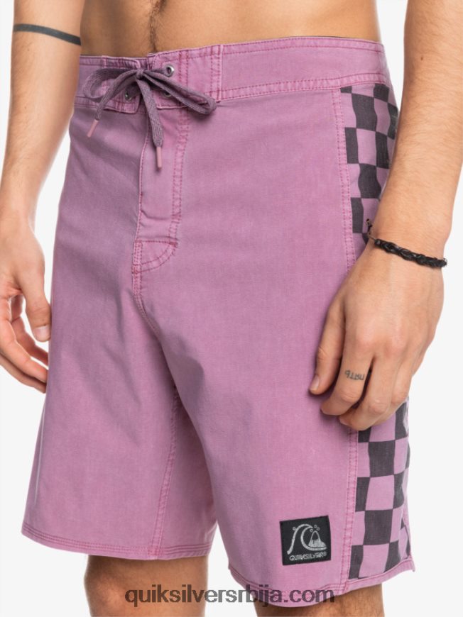 мушкарци Quiksilver хемпстретцх оригинал арцх васхед 18 боардсхортс прашњава орхидеја Z824VN1669