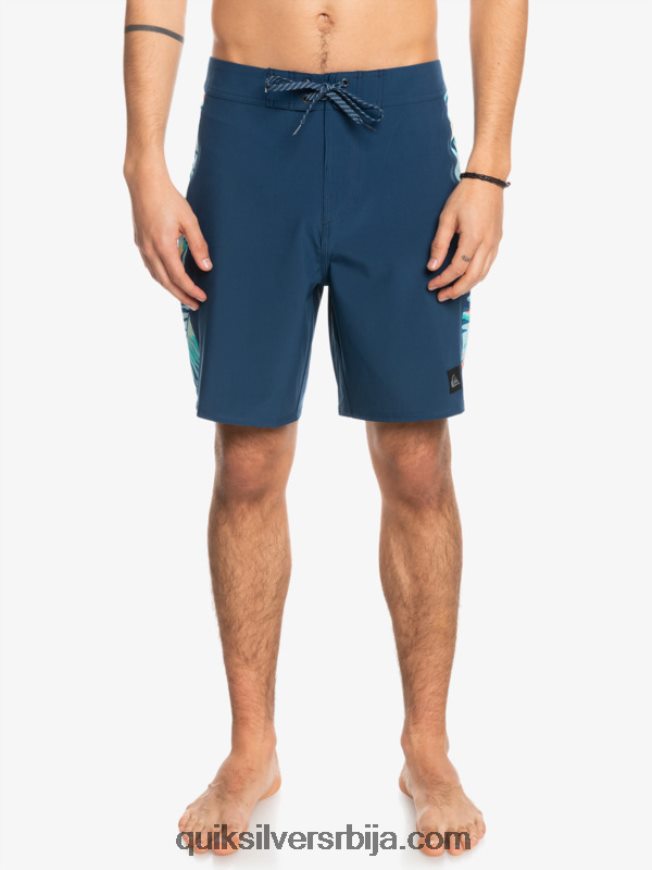 мушкарци Quiksilver сурфсилк арцх 18 боардсхортс инсигниа блуе Z824VN1698