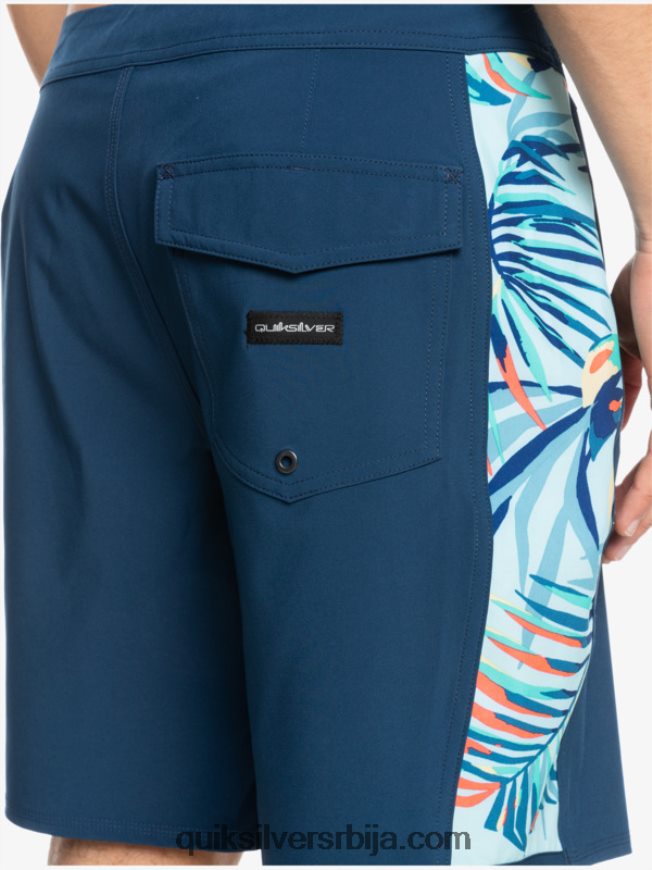 мушкарци Quiksilver сурфсилк арцх 18 боардсхортс инсигниа блуе Z824VN1698