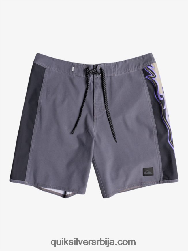 мушкарци Quiksilver сурфсилк арцх 18 боардсхортс гвоздена капија Z824VN1699