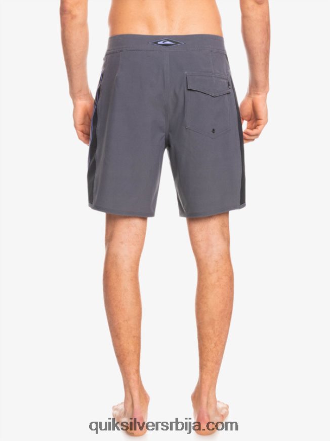 мушкарци Quiksilver сурфсилк арцх 18 боардсхортс гвоздена капија Z824VN1699