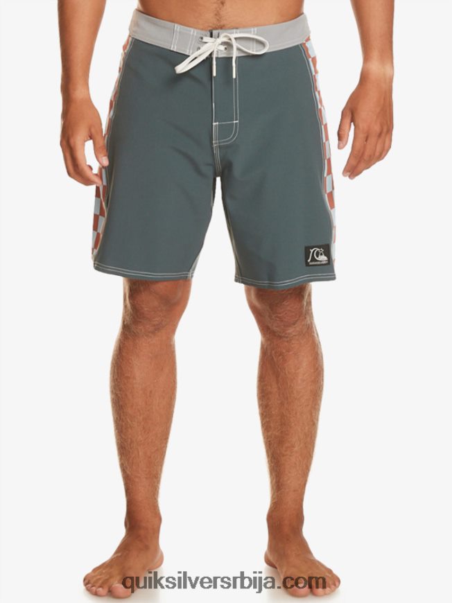 мушкарци Quiksilver оригинал арцх 18 боардсхортс тамни шкриљевац Z824VN172