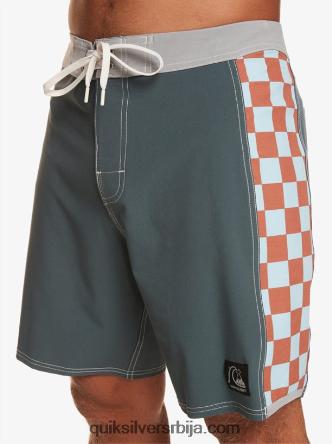 мушкарци Quiksilver оригинал арцх 18 боардсхортс тамни шкриљевац Z824VN172
