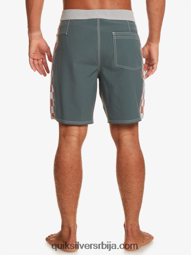 мушкарци Quiksilver оригинал арцх 18 боардсхортс тамни шкриљевац Z824VN172