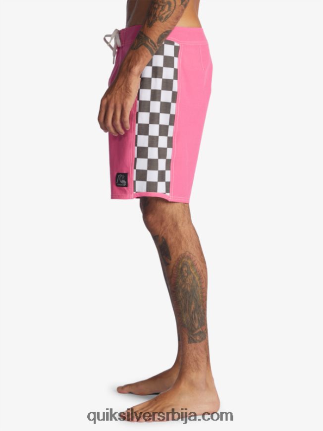 мушкарци Quiksilver оригинал арцх 18 боардсхортс шокантно розе Z824VN1732