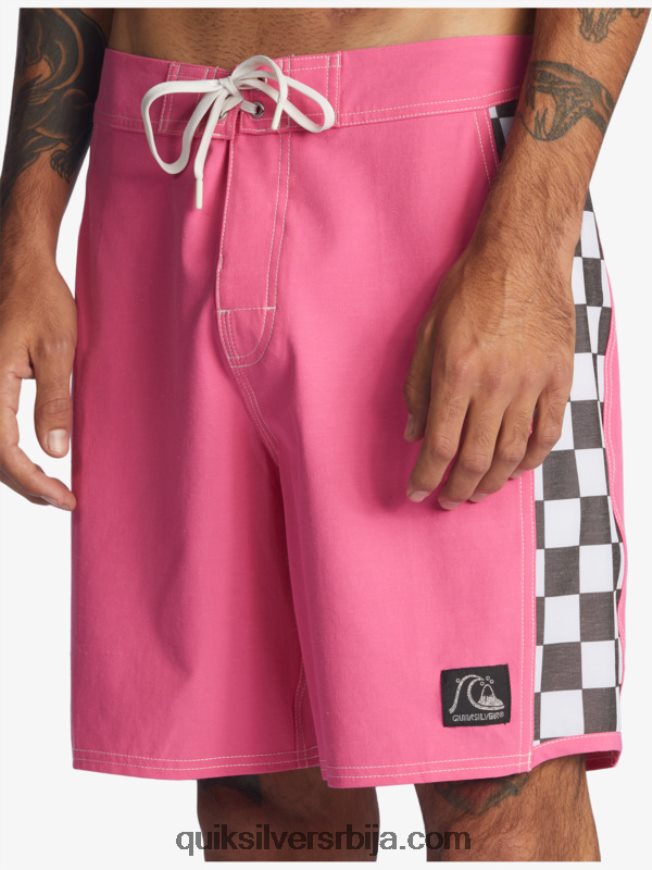 мушкарци Quiksilver оригинал арцх 18 боардсхортс шокантно розе Z824VN1732