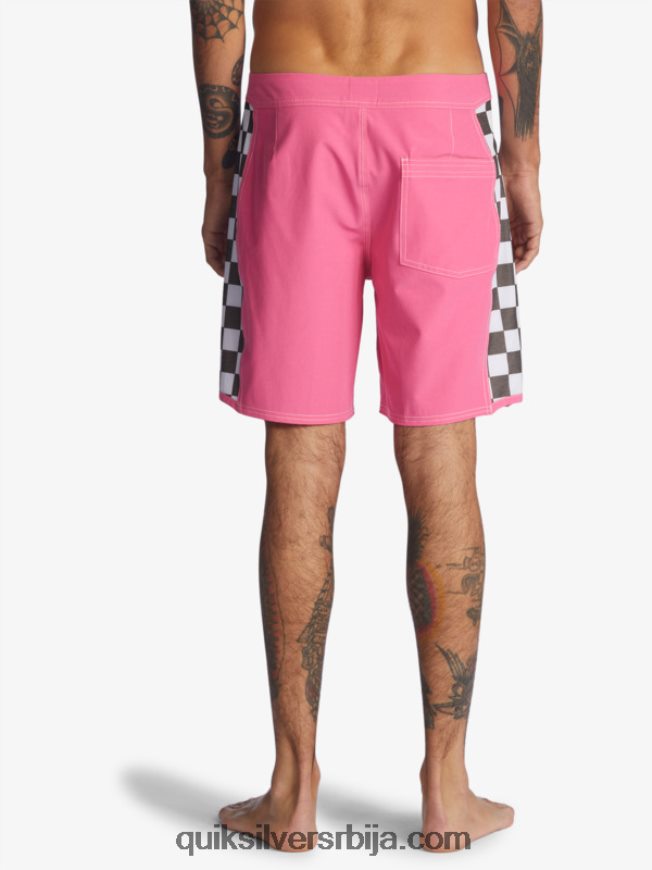 мушкарци Quiksilver оригинал арцх 18 боардсхортс шокантно розе Z824VN1732