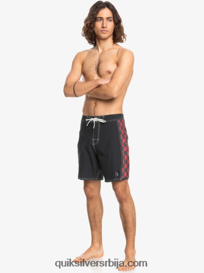 мушкарци Quiksilver оригинал арцх 18 боардсхортс рубинско вино Z824VN1734