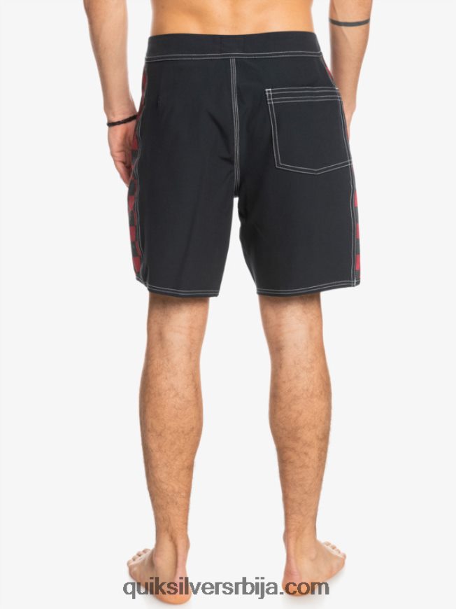 мушкарци Quiksilver оригинал арцх 18 боардсхортс рубинско вино Z824VN1734