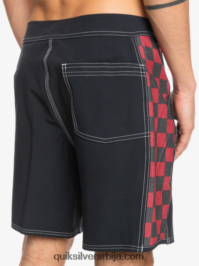 мушкарци Quiksilver оригинал арцх 18 боардсхортс рубинско вино Z824VN1734