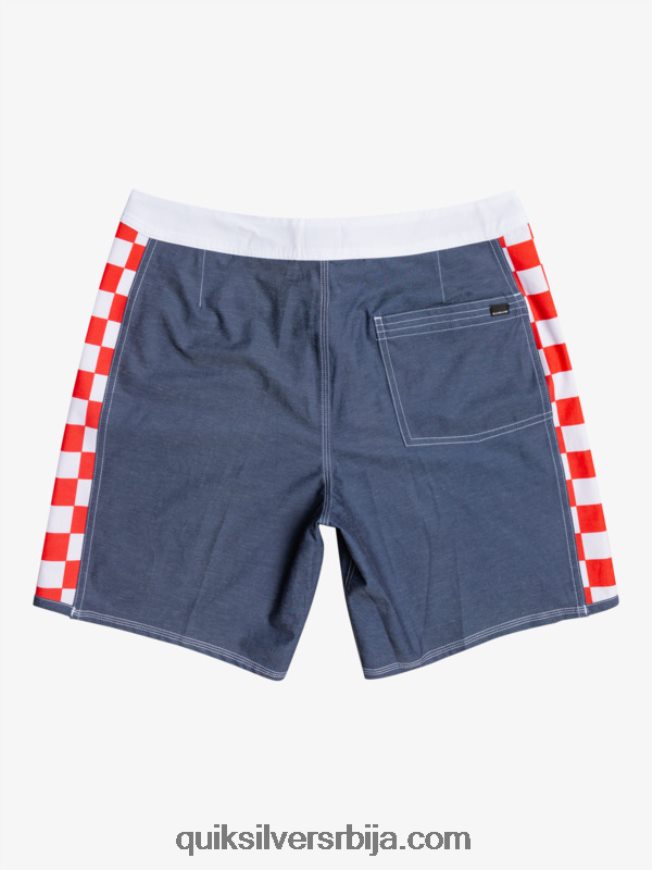 мушкарци Quiksilver оригинал арцх 18 боардсхортс морнарски сако Z824VN1736