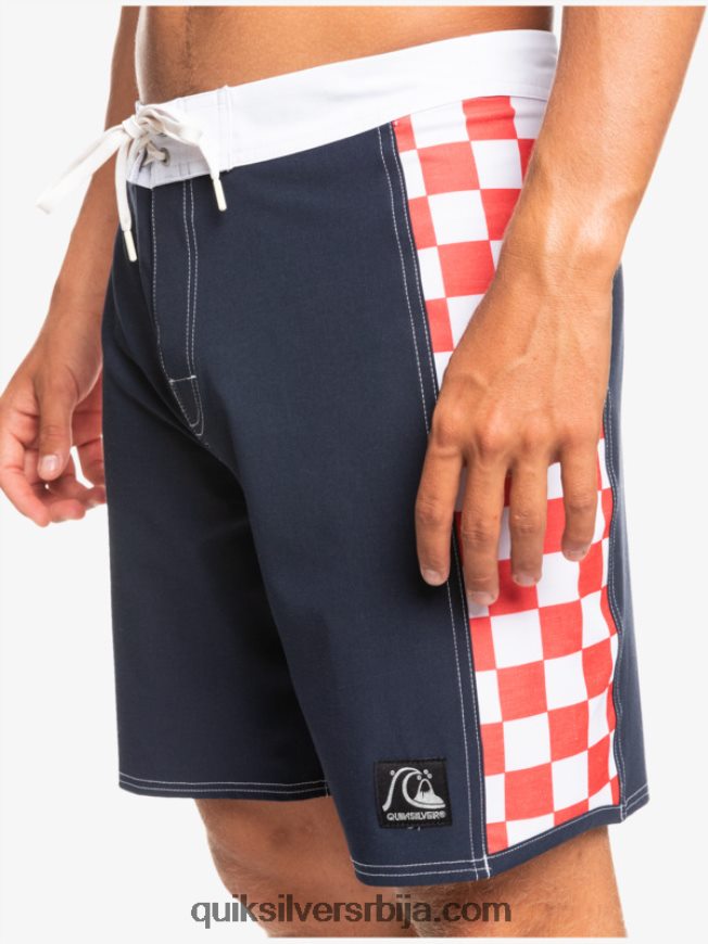 мушкарци Quiksilver оригинал арцх 18 боардсхортс морнарски сако Z824VN1736