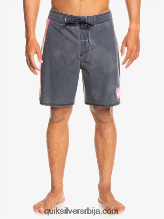 мушкарци Quiksilver сурфсилк ацид васх 18 боардсхортс црн Z824VN1747