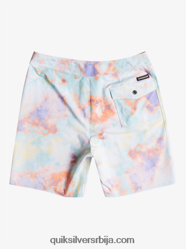 мушкарци Quiksilver сурфсилк пипед 18 боардсхортс бео Z824VN1749