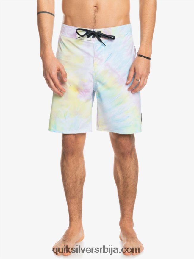 мушкарци Quiksilver сурфсилк пипед 18 боардсхортс бео Z824VN1749