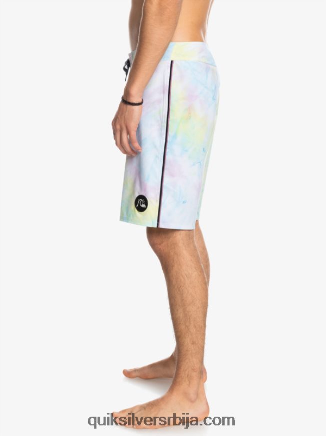 мушкарци Quiksilver сурфсилк пипед 18 боардсхортс бео Z824VN1749