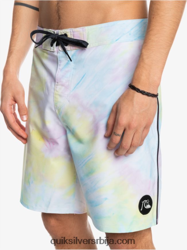 мушкарци Quiksilver сурфсилк пипед 18 боардсхортс бео Z824VN1749