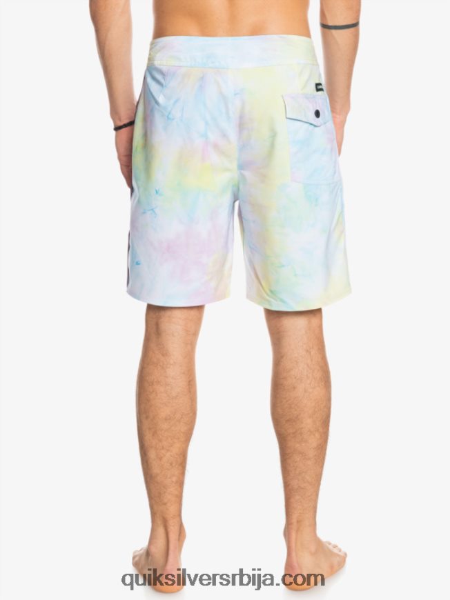мушкарци Quiksilver сурфсилк пипед 18 боардсхортс бео Z824VN1749