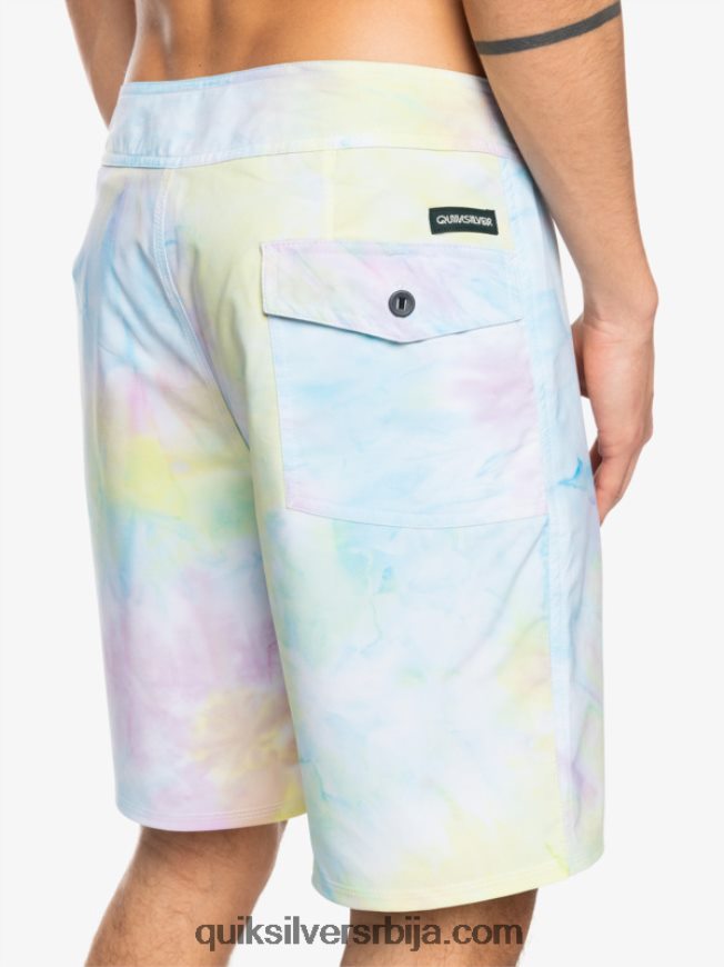 мушкарци Quiksilver сурфсилк пипед 18 боардсхортс бео Z824VN1749