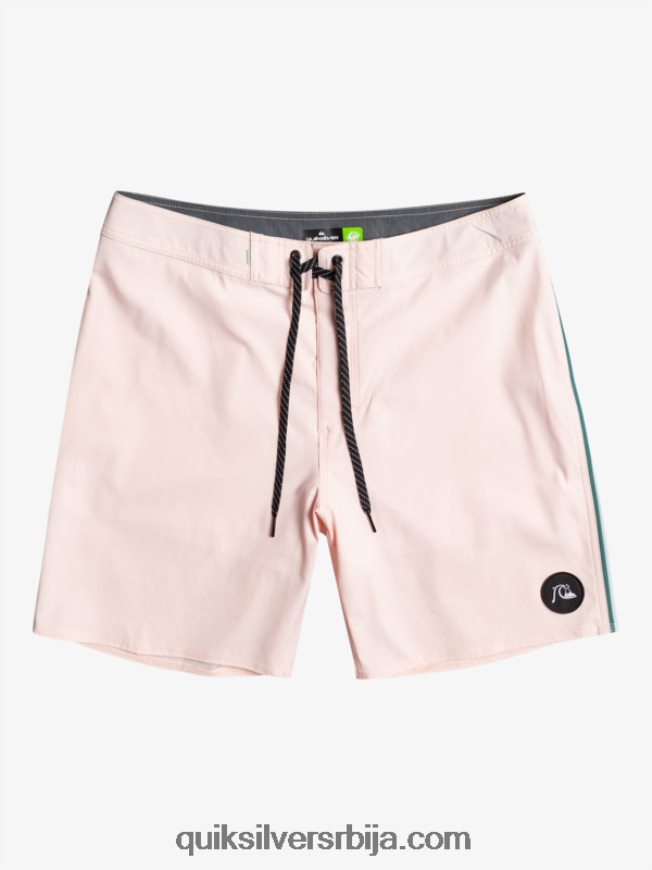 мушкарци Quiksilver сурфсилк пипед 18 боардсхортс велом розе Z824VN1751