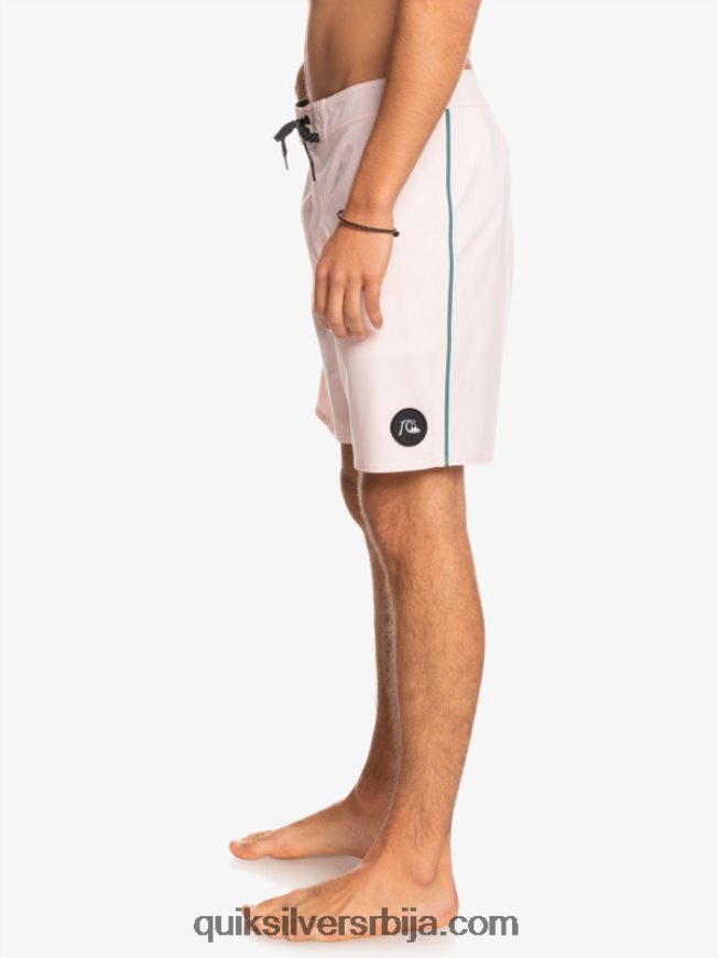 мушкарци Quiksilver сурфсилк пипед 18 боардсхортс велом розе Z824VN1751