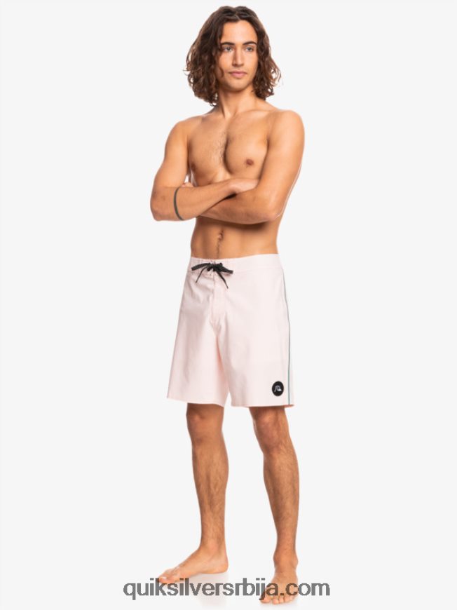 мушкарци Quiksilver сурфсилк пипед 18 боардсхортс велом розе Z824VN1751
