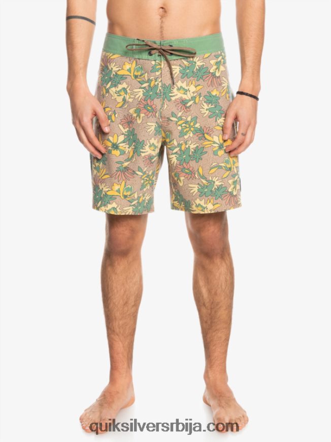 мушкарци Quiksilver сурфсилк опрао 18 шорц златни штап Z824VN1754