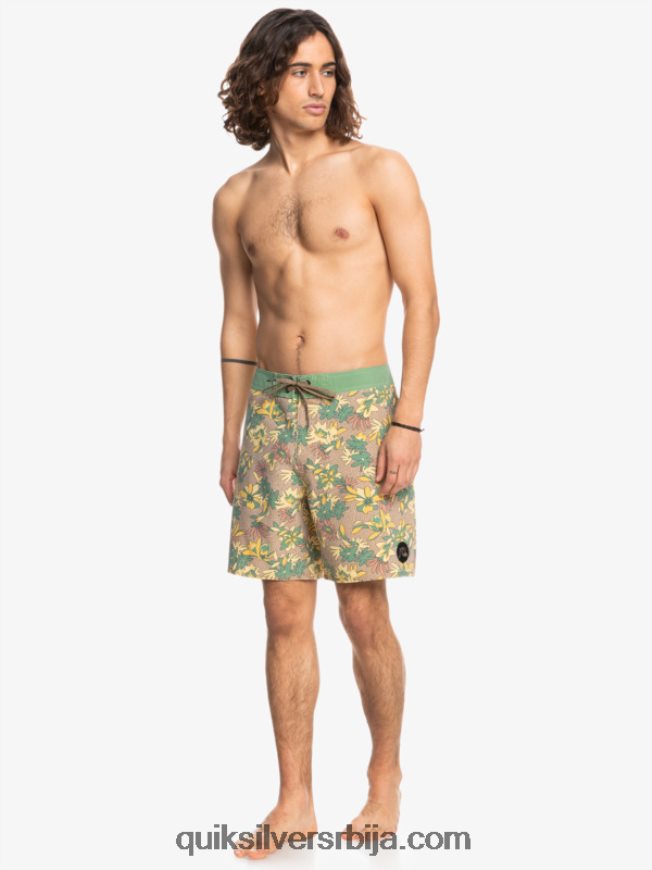 мушкарци Quiksilver сурфсилк опрао 18 шорц златни штап Z824VN1754