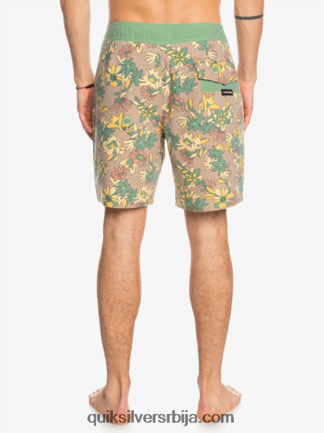 мушкарци Quiksilver сурфсилк опрао 18 шорц златни штап Z824VN1754