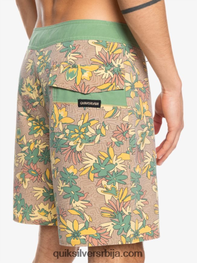 мушкарци Quiksilver сурфсилк опрао 18 шорц златни штап Z824VN1754