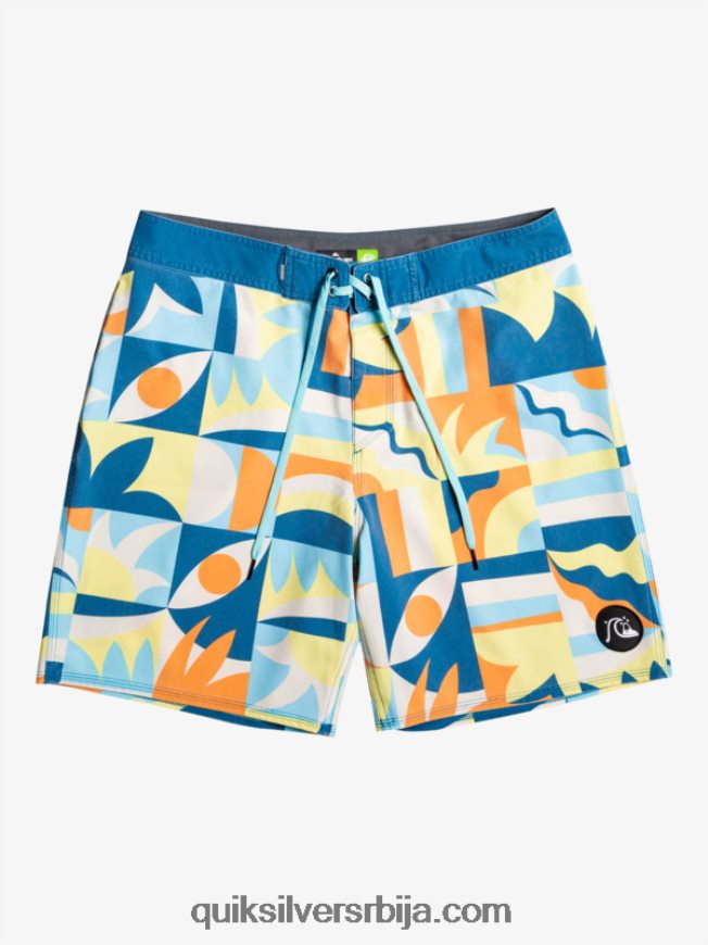 мушкарци Quiksilver сурфсилк опрао 18 шорц морска лука Z824VN1759