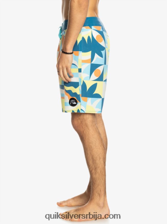 мушкарци Quiksilver сурфсилк опрао 18 шорц морска лука Z824VN1759
