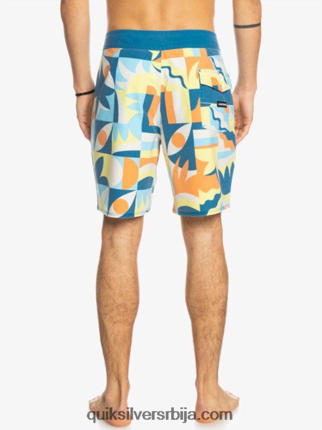 мушкарци Quiksilver сурфсилк опрао 18 шорц морска лука Z824VN1759
