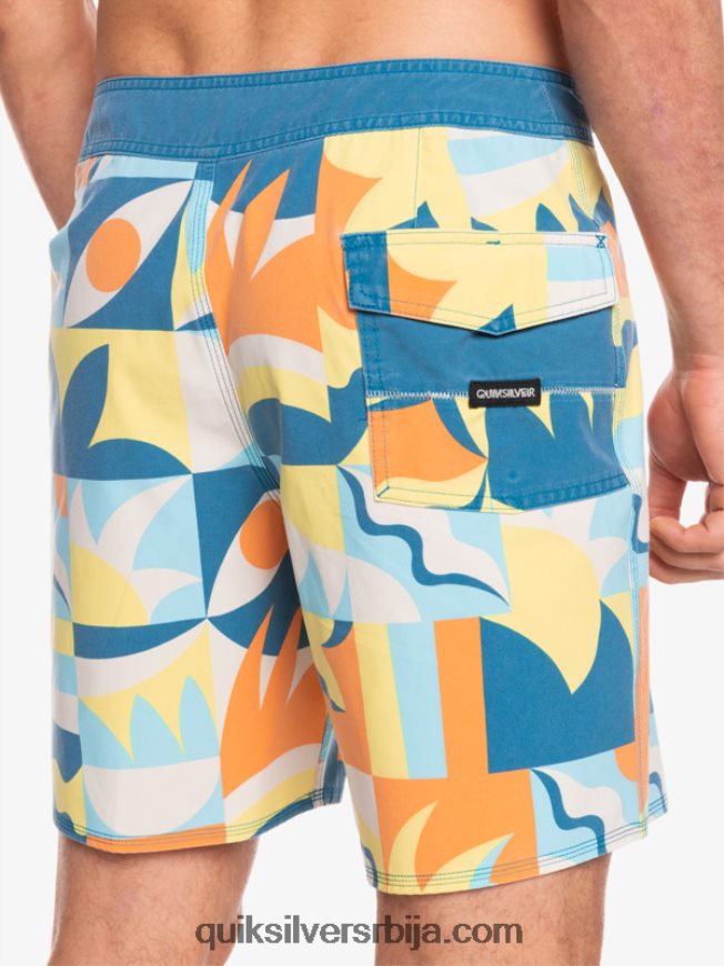 мушкарци Quiksilver сурфсилк опрао 18 шорц морска лука Z824VN1759
