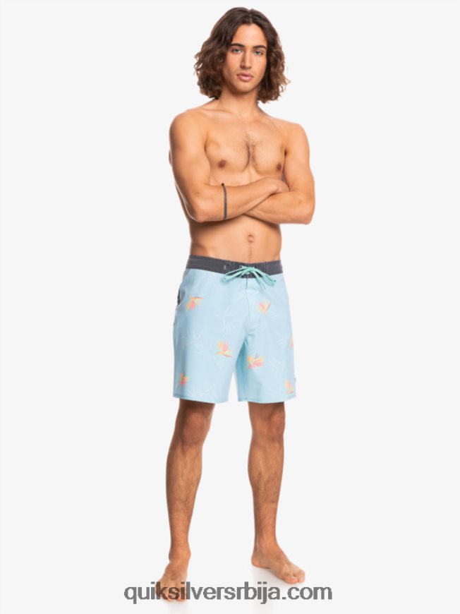 мушкарци Quiksilver сурфсилк опрао 18 шорц анђео плави Z824VN1760